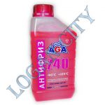 Жидкость охлаждающая Антифриз AGA Z40 0,946 (красный)